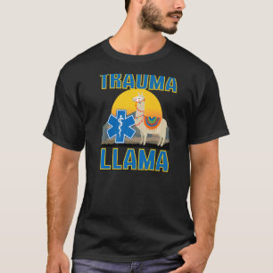T-shirt Trauma Llama Anniversaire Hommes Femmes Enfants EM