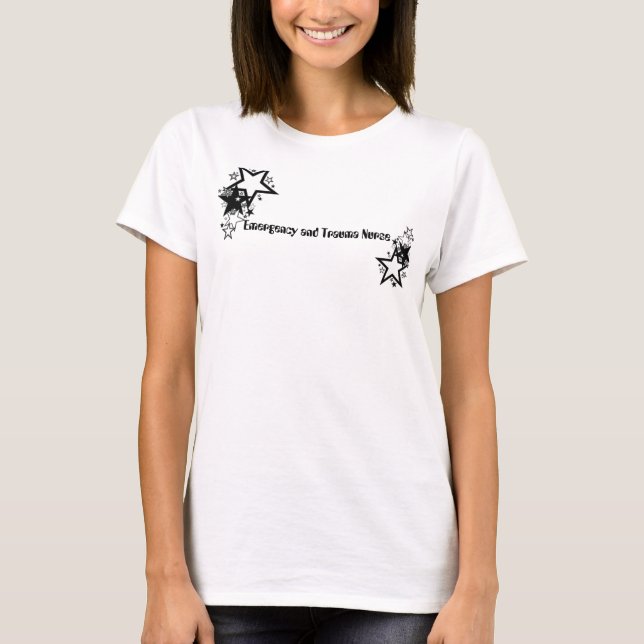 T-shirt Trauma Nurse Super Hero (Devant)