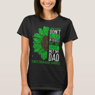T-shirt Traumatic Brain Injury Sensibilisation Ruban Papa
