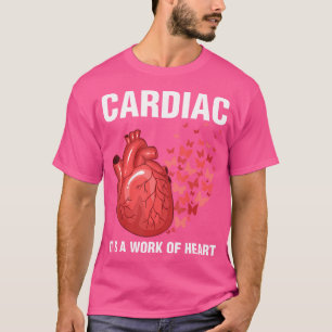 T-shirt Travail Cardiaque Du Cardiologue Cardiologue Docte