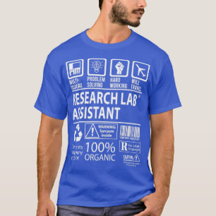 T-shirt Travail certifié MultiTasking de l'Assistant Labor