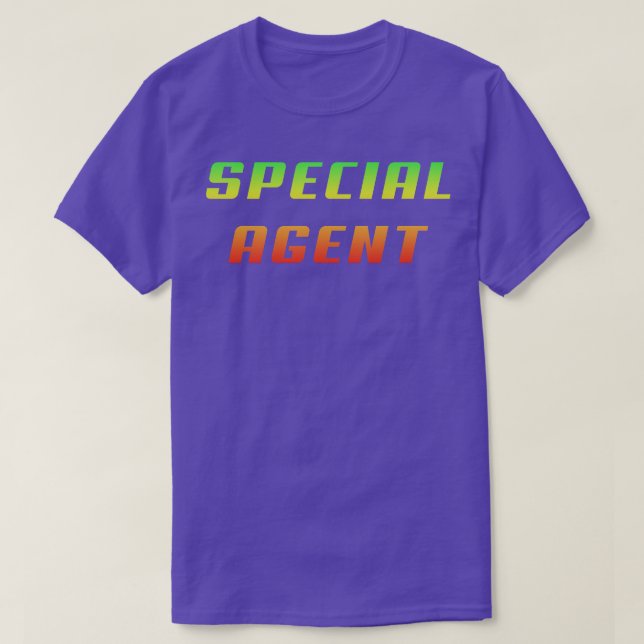 T-shirt Travail d'agent spécial dangereux (Design devant)
