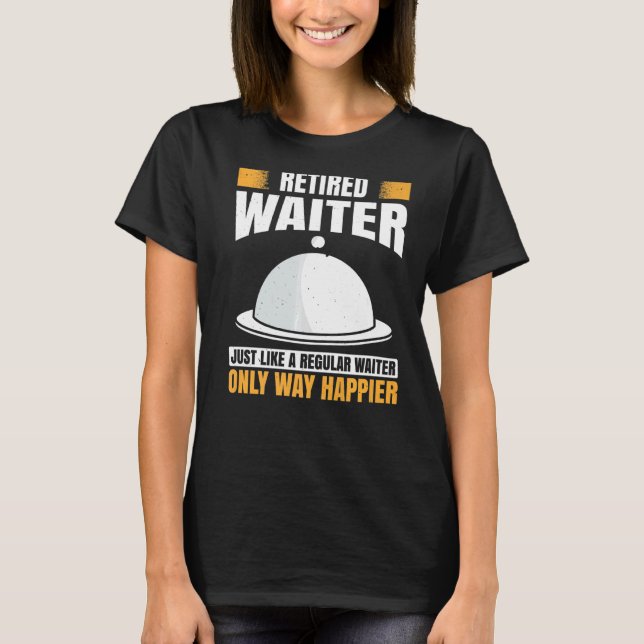 T-shirt Travail dans la restauration (Devant)