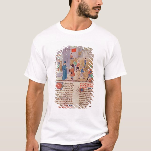T-shirt Travail dans le vignoble (Devant)