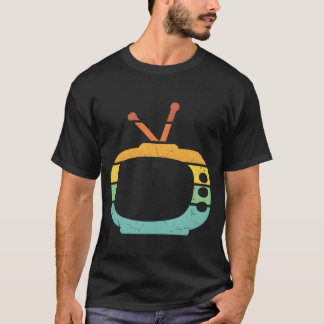 T-shirt Travail d'art téléviséV drôle