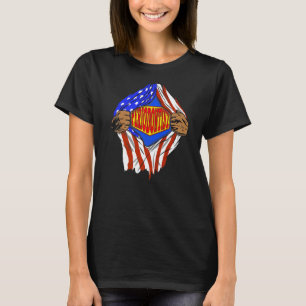 T-shirt Travail de héros super parodontiste