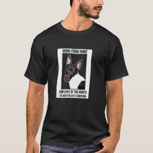 T-shirt Travail De L'Employé À Domicile Du Mois Rat De Com