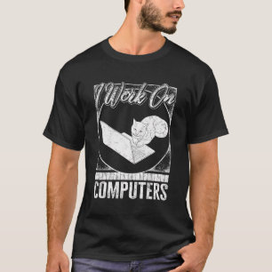 T-shirt Travail De Programmeur Sur Ordinateurs Coder Coder