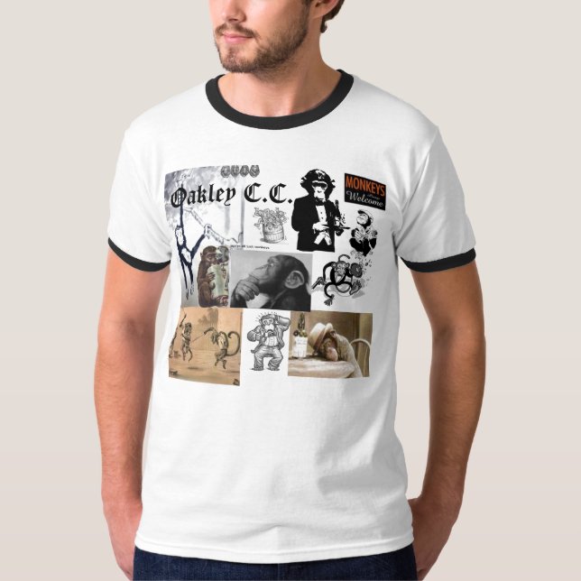 T-shirt travail de singe (Devant)