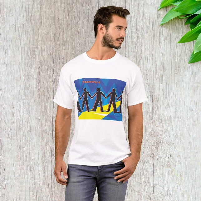 T-shirt Travail d'équipe (Créateur téléchargé)