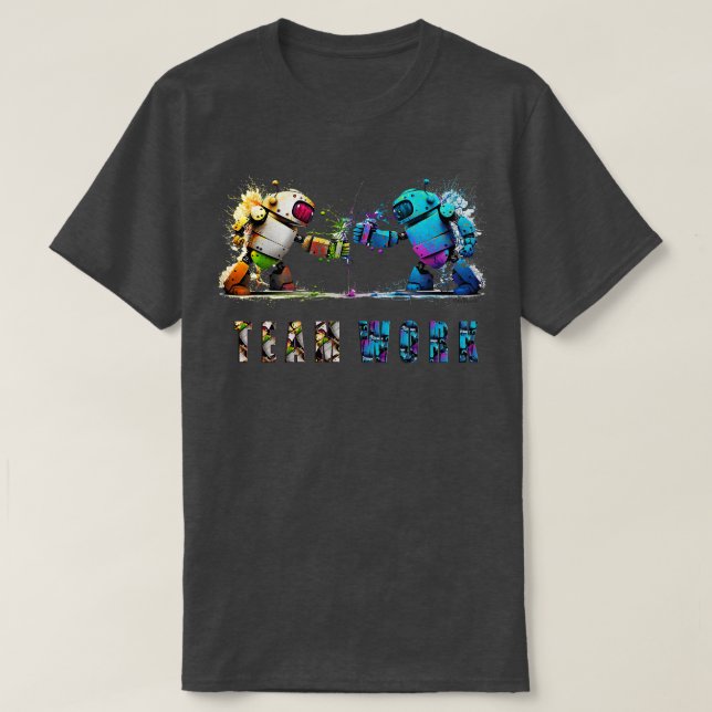 T-shirt Travail d'équipe (Design devant)