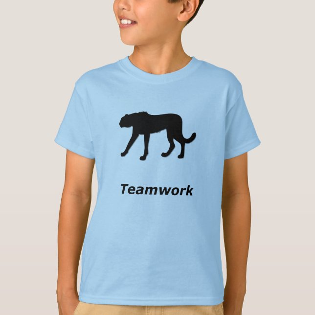 T-shirt Travail d'équipe Cheetah (Devant)