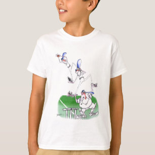 T-shirt travail d'équipe - cricket, fernandes élégants