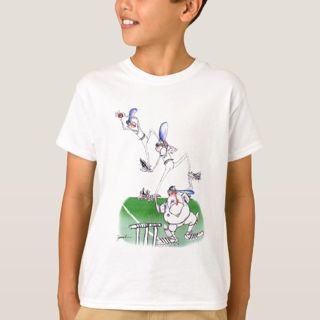 T-shirt travail d'équipe - cricket, fernandes élégants (Devant)