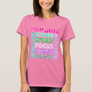 T-shirt Travail d'équipe de VolleyChick