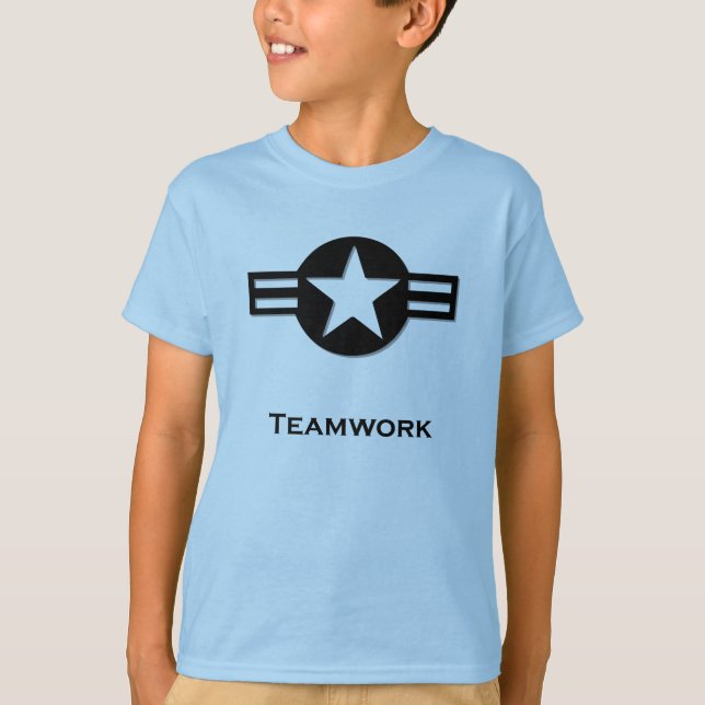 T-shirt Travail d'équipe USA (Devant)
