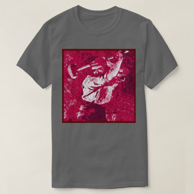 T-shirt Travail difficile T (Design devant)