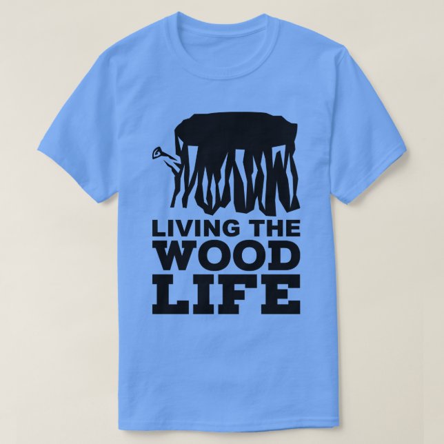 T-shirt Travail du bois 7 (Design devant)