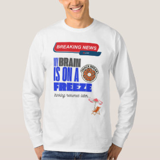T-shirt Travail du cerveau sur Pause