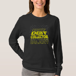 T-shirt Travail Galaxy Cool du collecteur de dettes