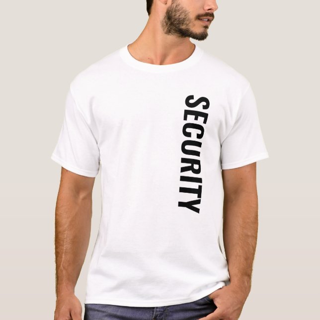T-shirt Travail personnalisé des membres du personnel de s (Devant)