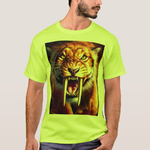 T-shirt Travail Saber-Tooth Tiger Hi-Vis