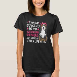 T-shirt Travailler dur pour le Graph du propriétaire de ch