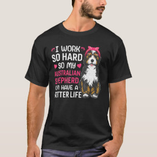 T-shirt Travailler dur pour le Graph du propriétaire de ch