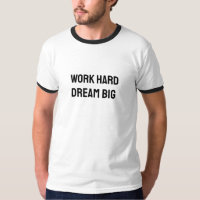 Travailler dur rêve Big - Graphique de motivation