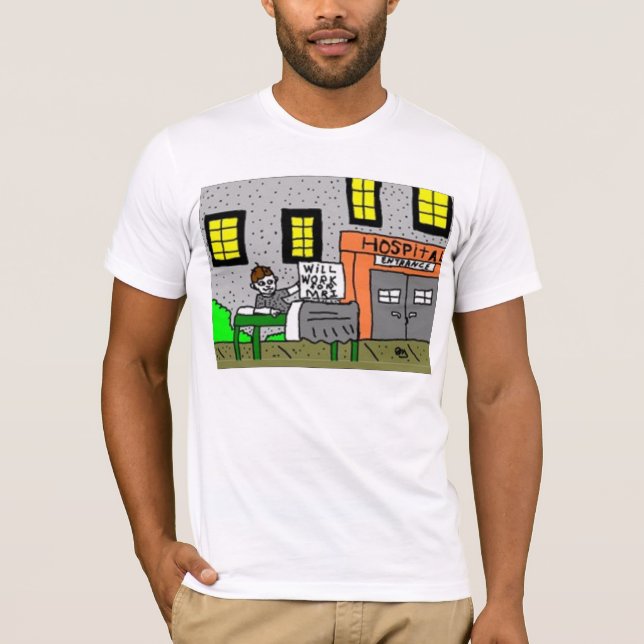 T-SHIRT TRAVAILLERA POUR L'IRM (Devant)