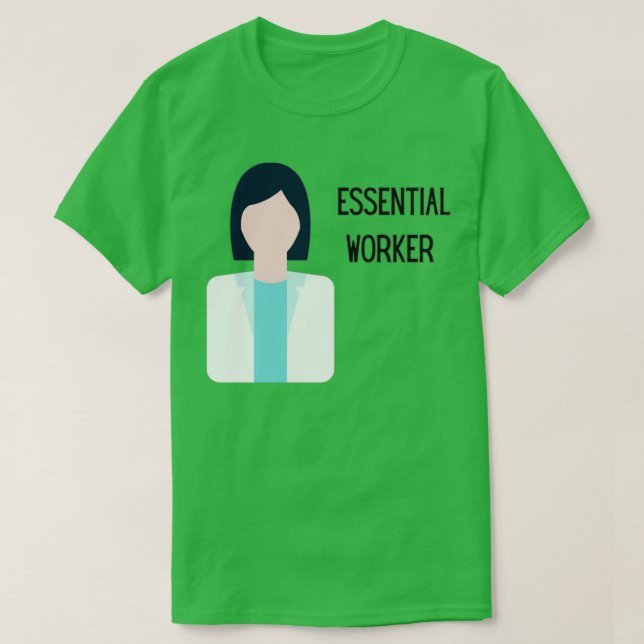 T-shirt Travailleur (Design devant)