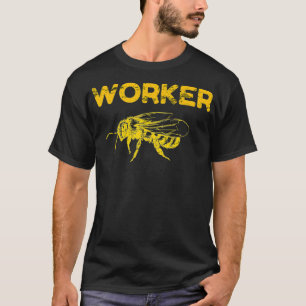 T-shirt Travailleur abeilles Bumblebee abeilles à miel gar