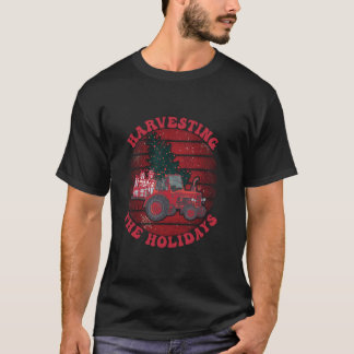 T-shirt Travailleur agricole Père Noël Agriculteur agricol