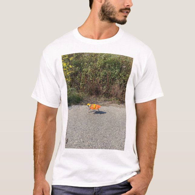 T-shirt travailleur bee pearl tee (Devant)