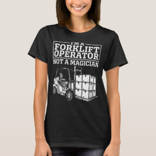 T-shirt Travailleur de camion de chariot élévateur_7
