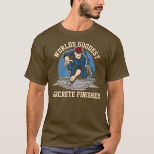 T-shirt Travailleur de ciment pour finisseur de béton le 