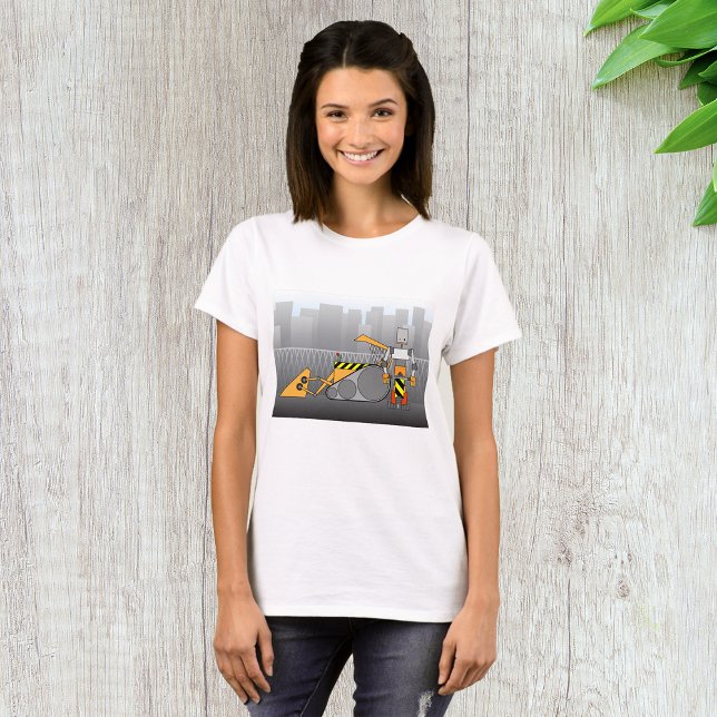 T-shirt Travailleur de construction robotique (Créateur téléchargé)