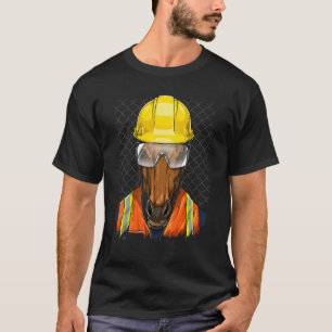 T-shirt Travailleur de la construction Cheval Ouvrier de l