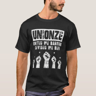 T-shirt Travailleur de la journée du travail Unioniser Uni