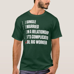 T-shirt Travailleur de la plateforme pétrolière Dur USA ga