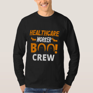 T-shirt Travailleur de la santé Boo Crew Infirmière Fantôm