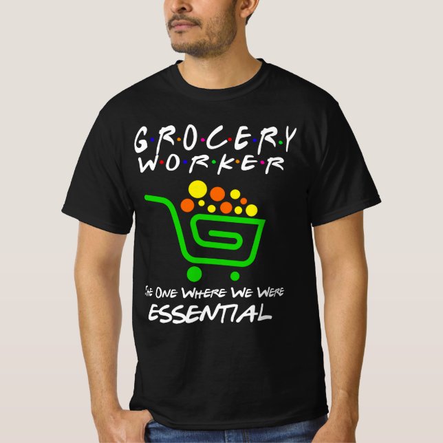 T-shirt Travailleur de l'alimentation Travail essentiel So (Devant)