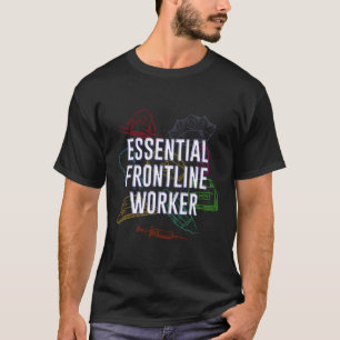 T-shirt Travailleur de première ligne indispensable Person