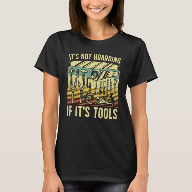 T-shirt Travailleur Du Bois Pour Homme Carpenter Outils De (Devant)