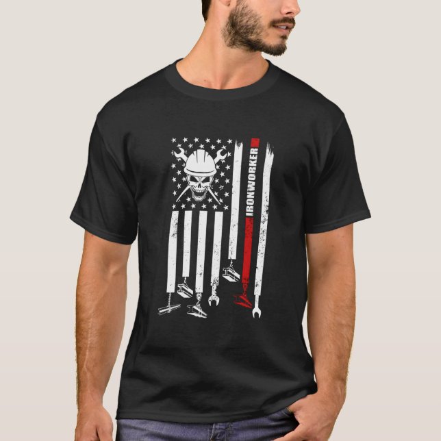 T-shirt Travailleur du fer Travailleur du fer (Devant)