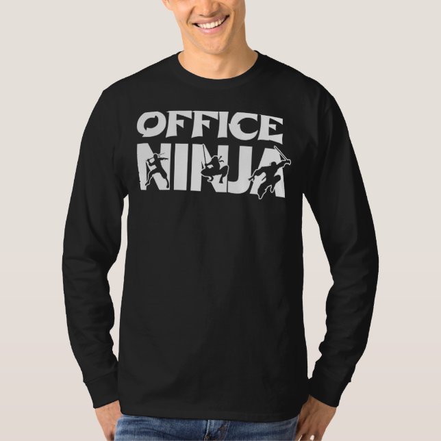 T-shirt Travailleur Office Ninja Co (Devant)
