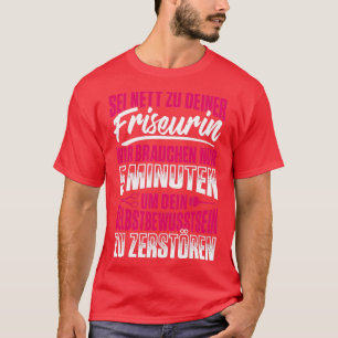 T-shirt Travailleur ou grand coiffeur