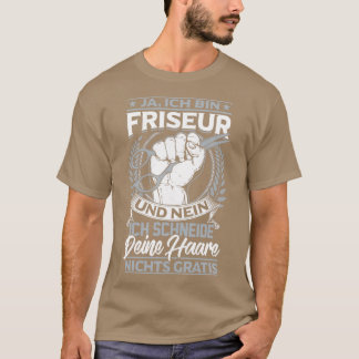 T-shirt Travailleur ou grand coiffeur 1