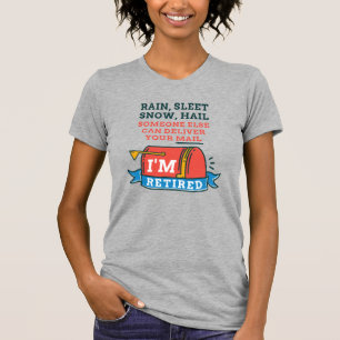T-shirt Travailleur postal à la retraite Facteur personnal