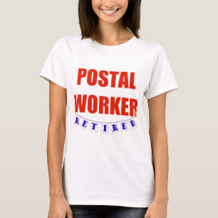 T-SHIRT TRAVAILLEUR POSTAL RETRAITÉ
